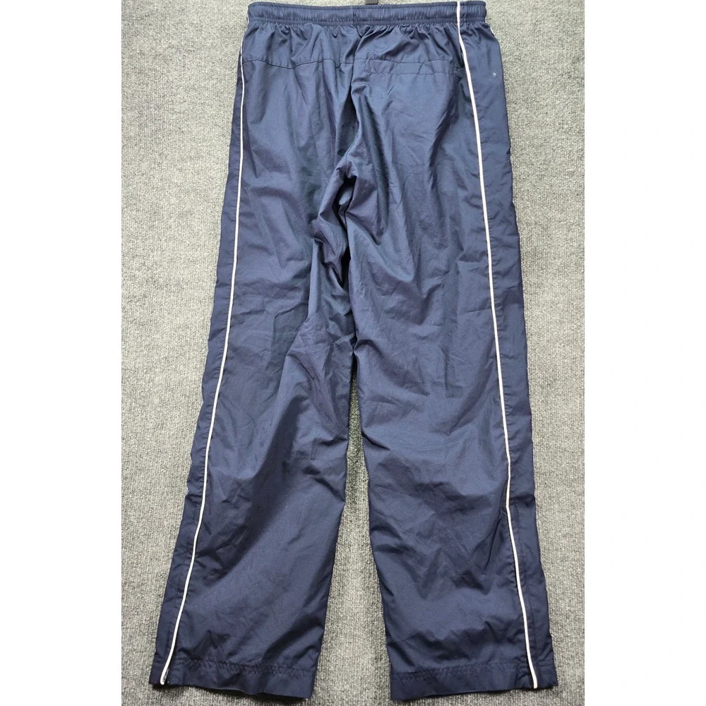 Vintage Nike Track Pants Mens Large Navy Lined Windbreaker Y2K 2000s Baggy